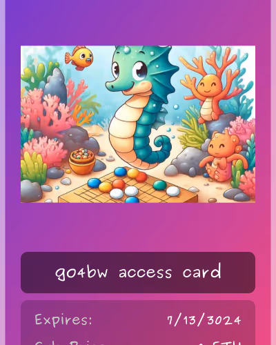 go4bw club card