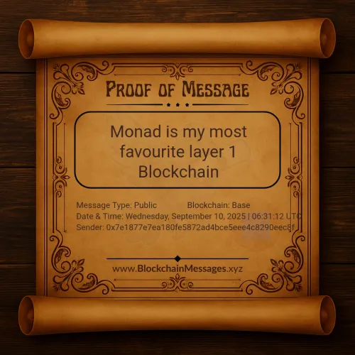 Blockchain Messages Base
