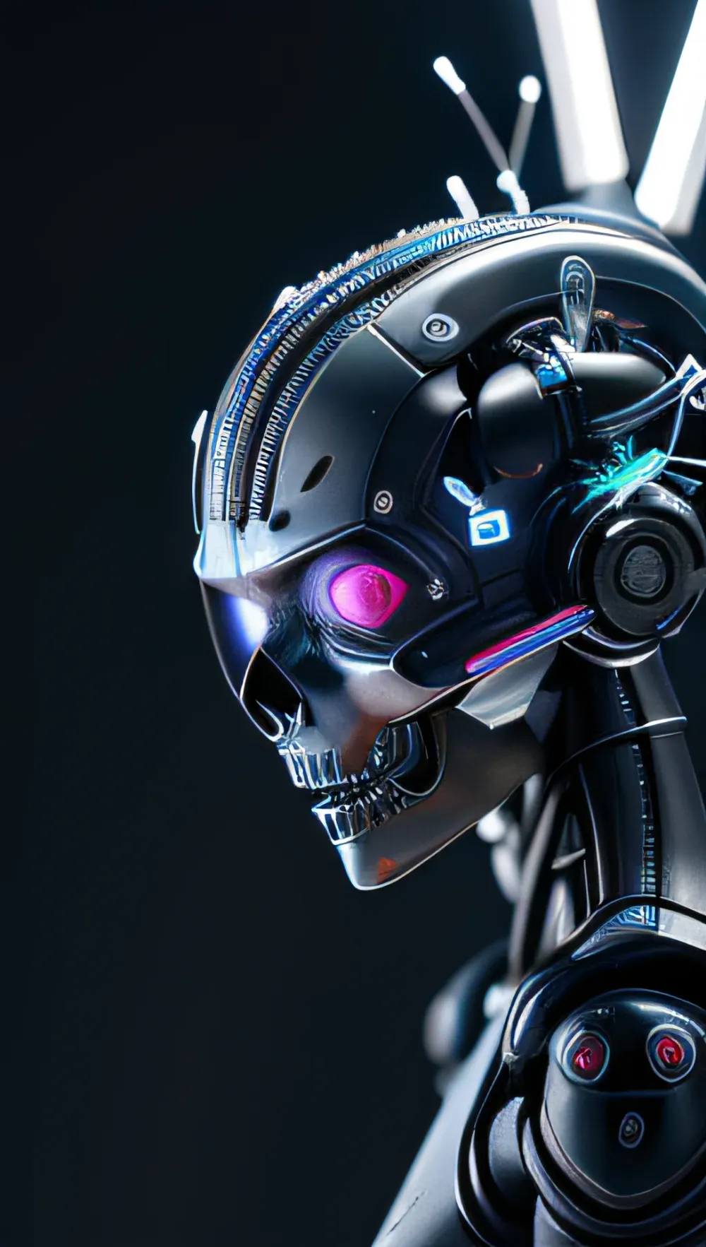 Bionic Headpiece Synthetic Brain Tissue