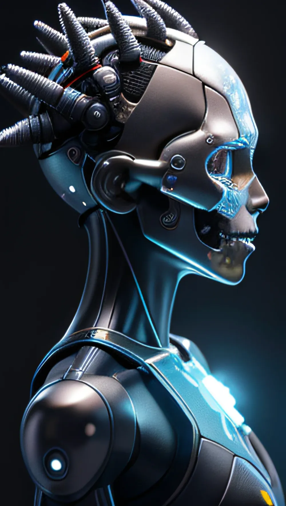 Quantum Neural Tissue Bionic Head Open Android Brain Core