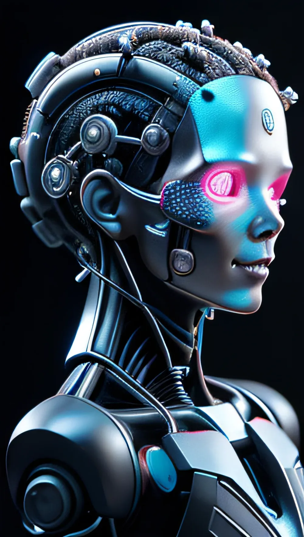 8K Sci-fi Diorama Nano Repair Operation