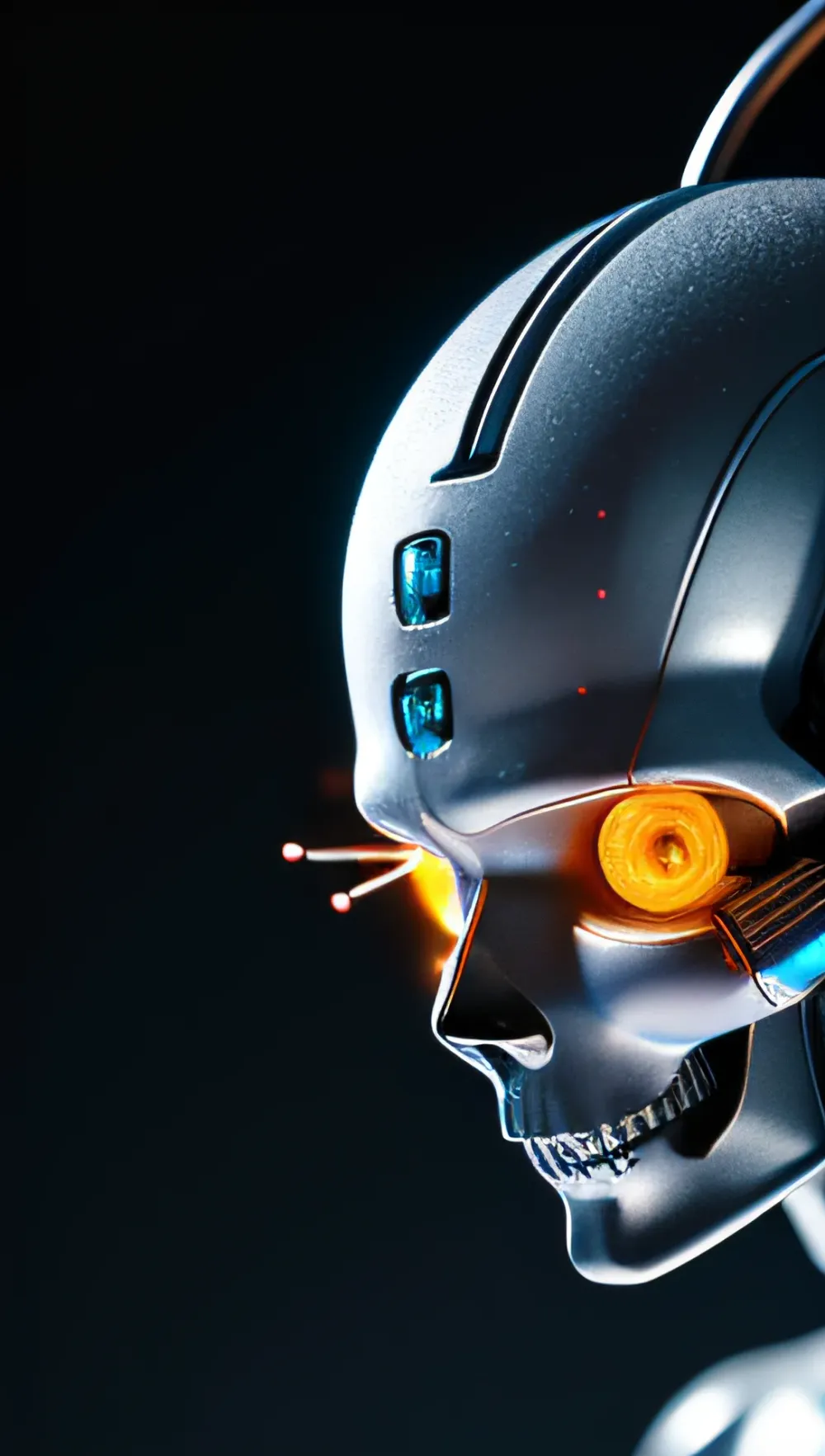 Quantum Repair Field Android Lab Android Head Model