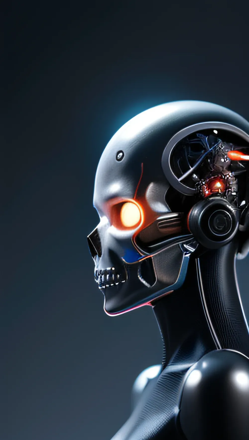 Luminescent Wiring Miniature Cyber Scene Android Workshop Neural Repair Bay