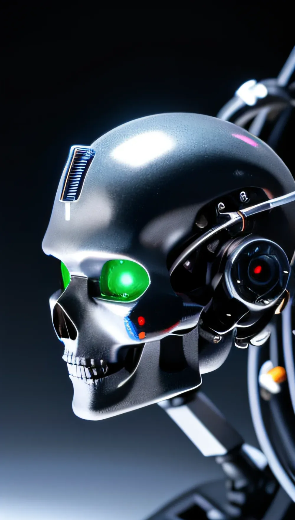 Neural Sparks Sci-fi Craftsmanship Robotic Detailing