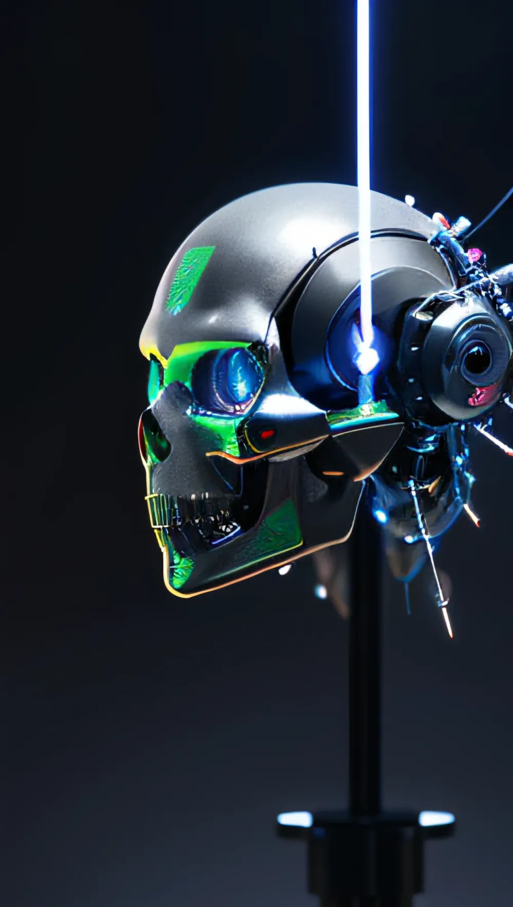 Biomech Restoration Sci-fi Robotics Cybernetic Skull