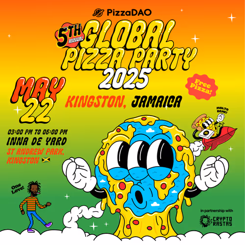 Ticket for Global Pizza Party Kingston-JA