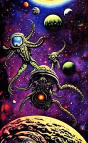 Trippy Aliens of Space