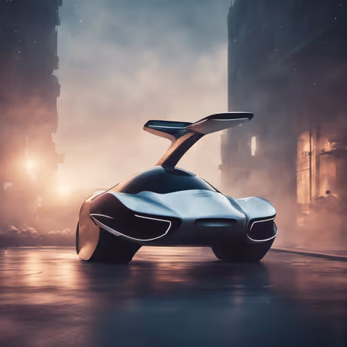 Futuristic Car 4