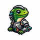 Lizard in armor