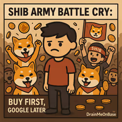 SHIB ARMY BATTLE CRY: BUY FIRST GOOGLE LATER
