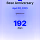 Base Anniversary — earthcone