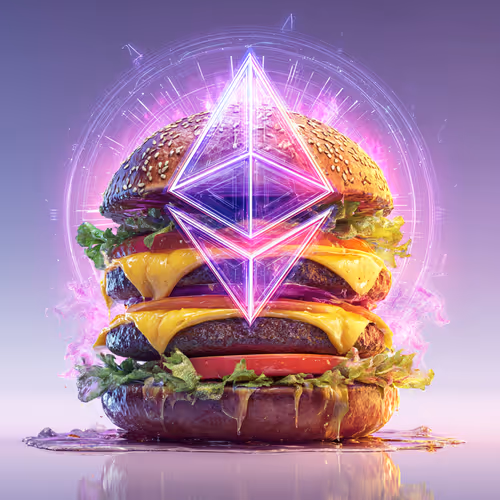 Claiming your Burger 🍔 @ Meetup 10 Years of Ethereum 
