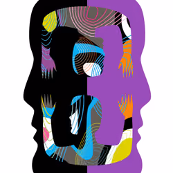 Tehos - Double Thought ( Frederic CAMILLERI ) Purple