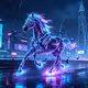 Cyber Steed of the Neon Storm