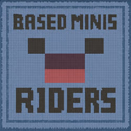 Based Minis Riders Club Patches