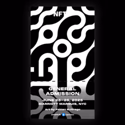 NFT.NYC 2025 - OpenSea Artist Series NFT Ticket #17/100