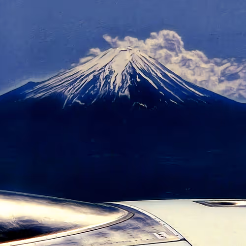 Fuji From The Sky