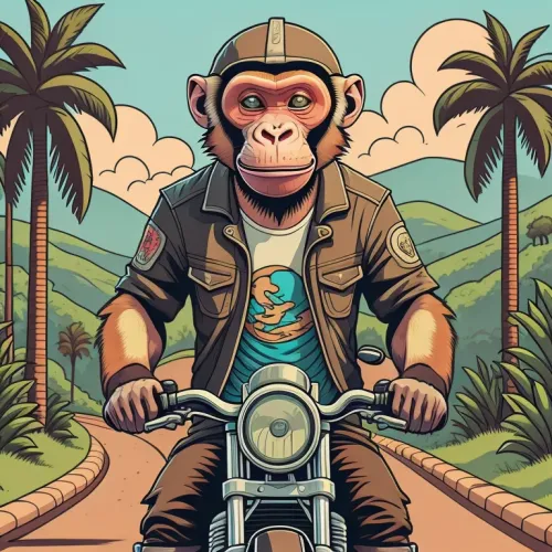 Biker Ape Club #5