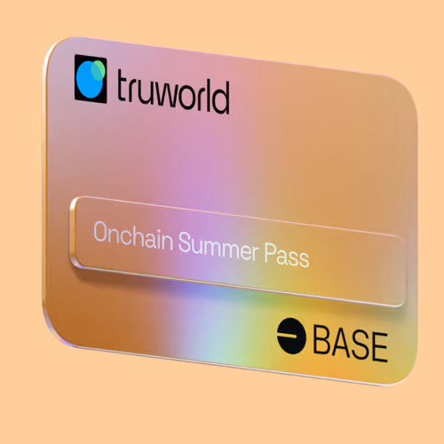 Truworld Onchain Mobile Pass
