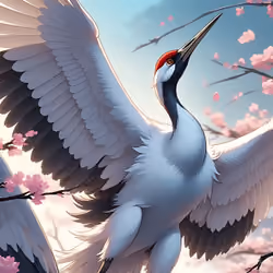 Base Estes-white crane