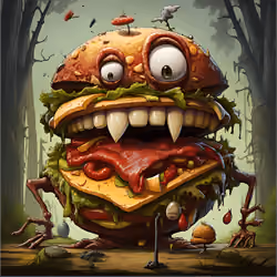 Burger Monster#241