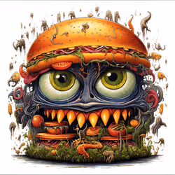 Burger Monster#657