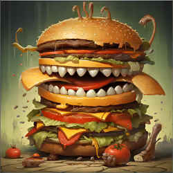 Burger Monster#235