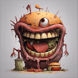 Burger Monster#658
