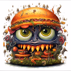Burger Monster#458