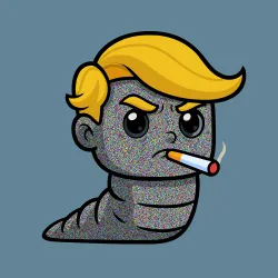 President Larva #1586