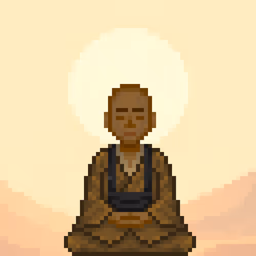 Base Crypto Monk #13