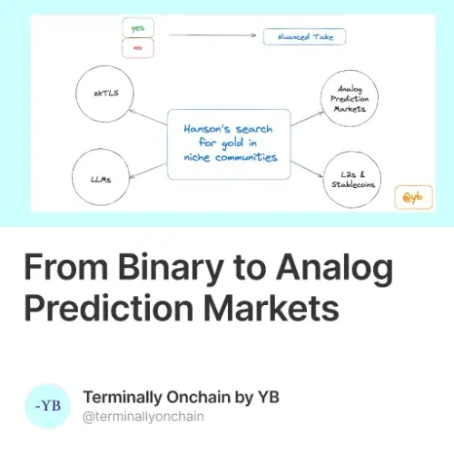 From Binary To Analog Prediction Markets