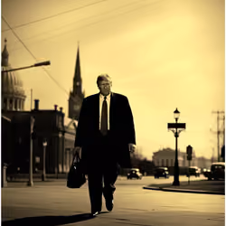 Donald Trump B&W #115