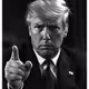 Donald Trump B&W