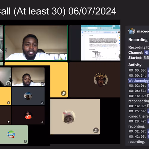 Community Call Attendance