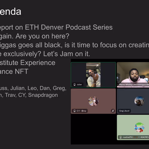 Community Call Attendance