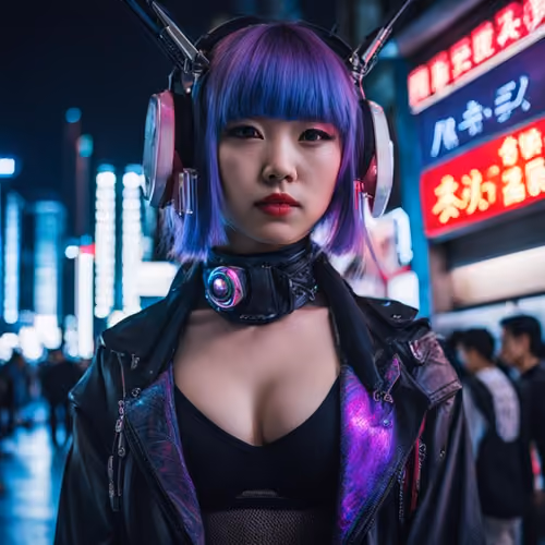 Cyberpunk girls on BASE #2