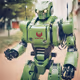 Bigetron robot green