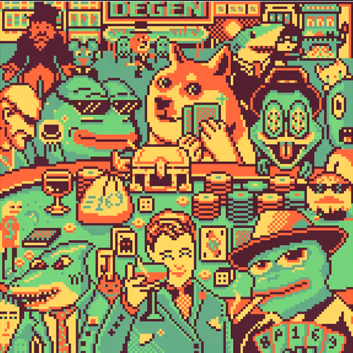 Pixel meme