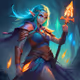 mystical elf warrior