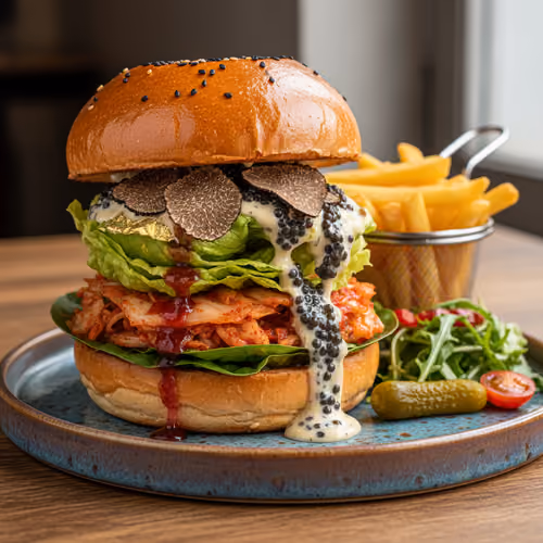 Fresh Big Mac Challenge Burger #100001000386 (Rolling Burger)