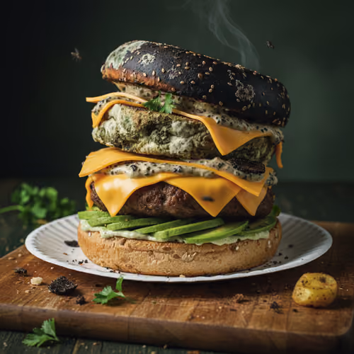 Toilet-bound Big Mac Challenge Burger #100001000383 (Rolling Burger)