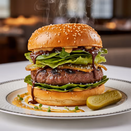 Classic Rainbow Burger #100001001100 (Rolling Burger)