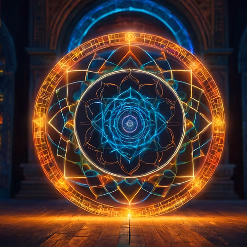 shape of the seven chakr
