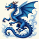 blue dragon