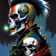 Bitcoin Skull Robopunk