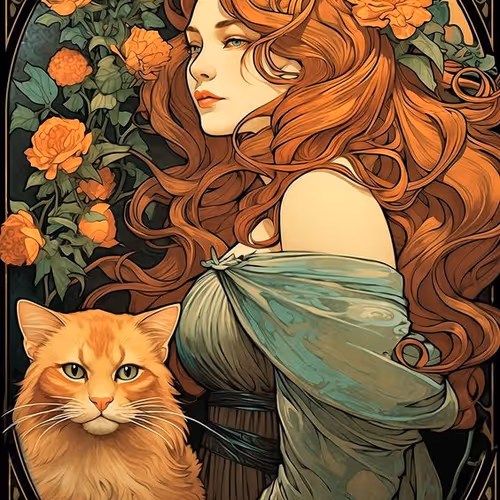 Illustrated Girl