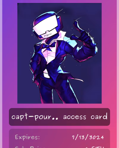 capt-pouria club card