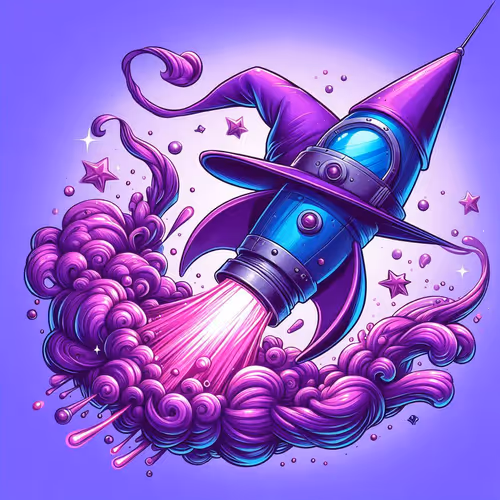 degen to the moon by rocket