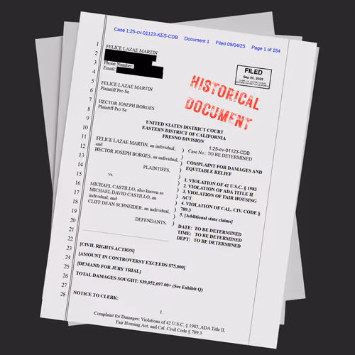 Martin & Borges v. Castillo et al: Oracle Collateral